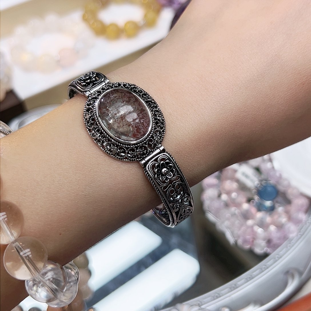 水晶手链未镶嵌彩幽灵