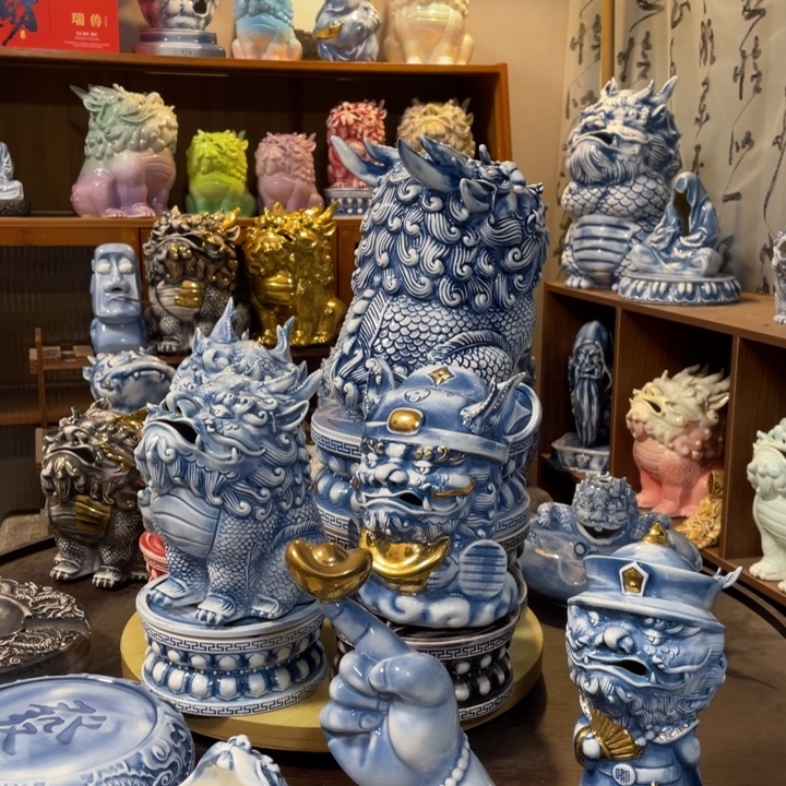 南***哥瓷片摆件111111111