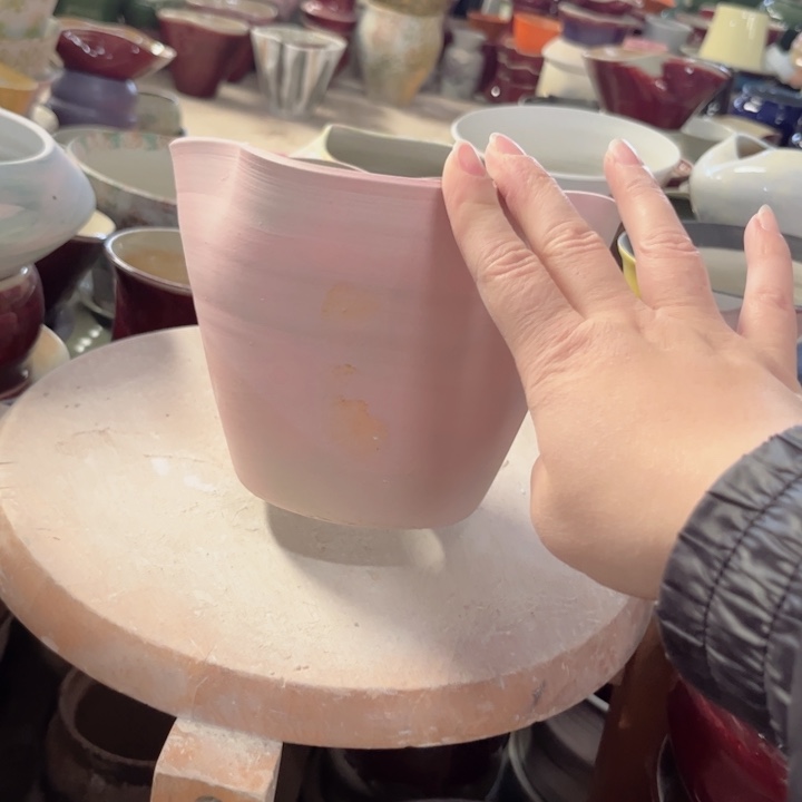 瓷片口14高13瑕景德镇陶瓷