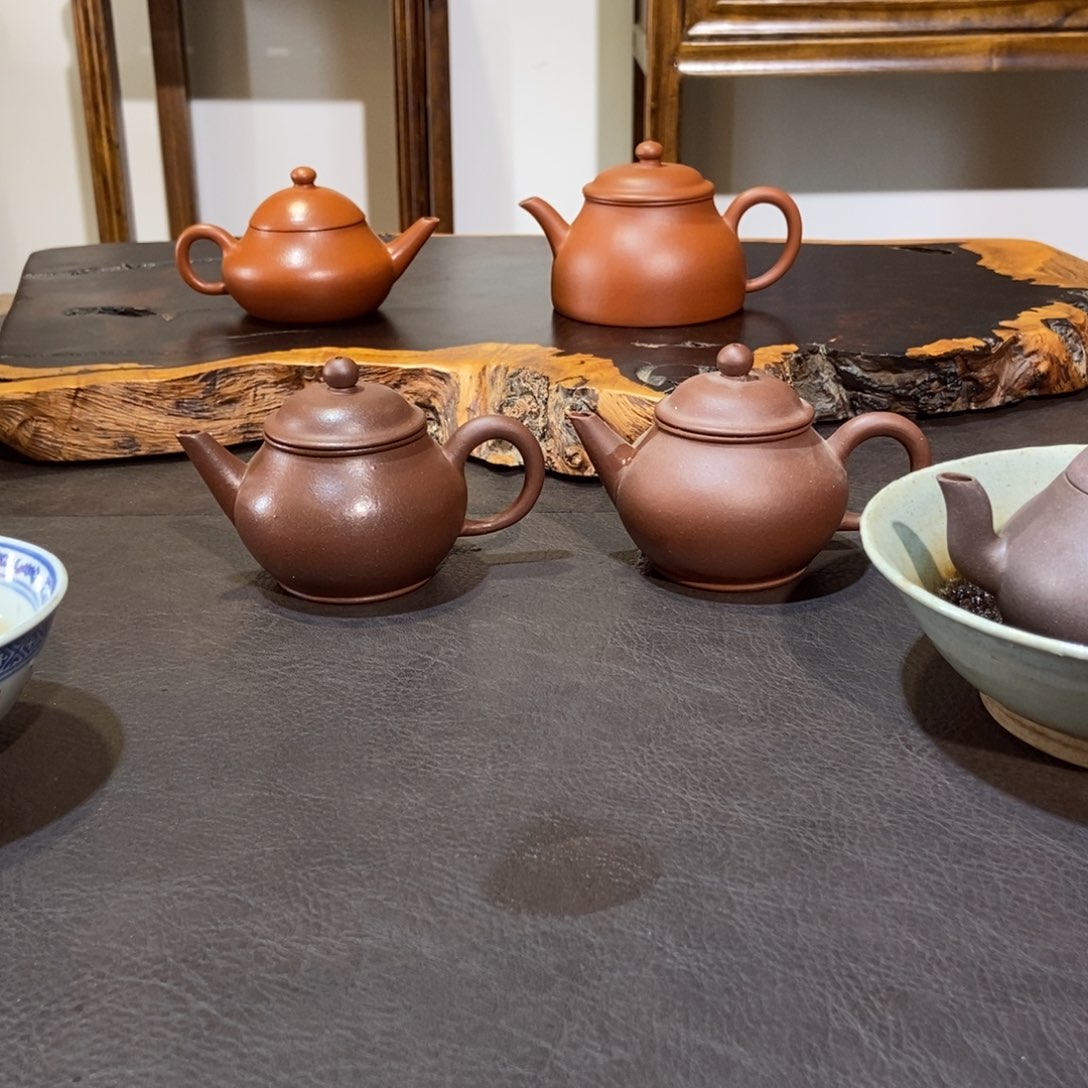 有***竹紫砂茶壶紫泥壶芭乐水平茶壶