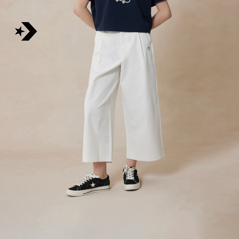 CONVERSE匡威官方 Converse x Noritake 阔腿裤WCH757