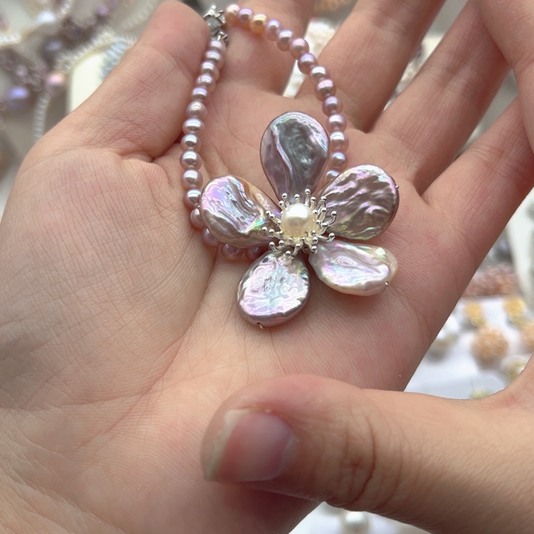 淡水珍珠颈饰未镶嵌