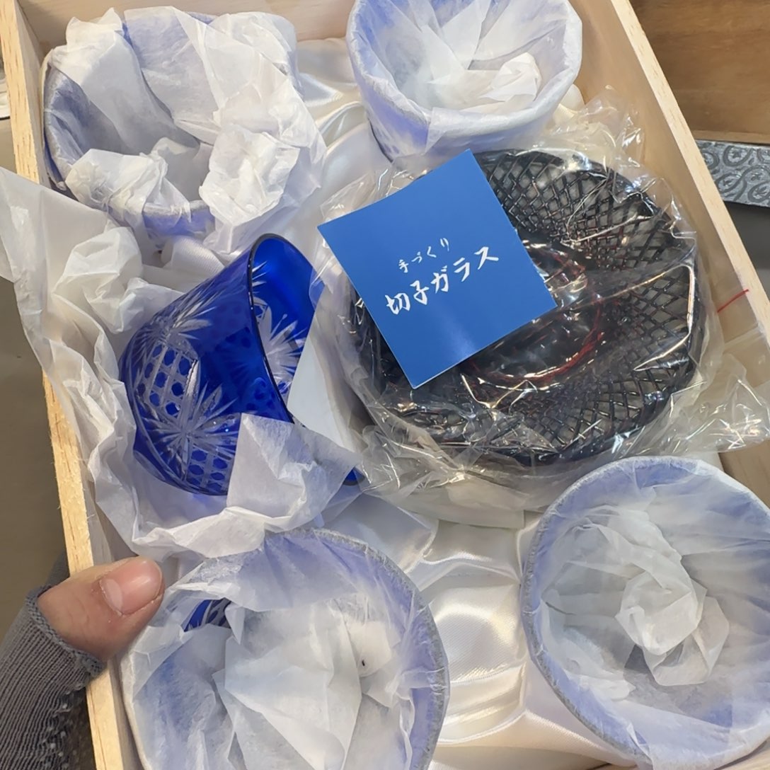 玻璃中古美术装饰工艺品
