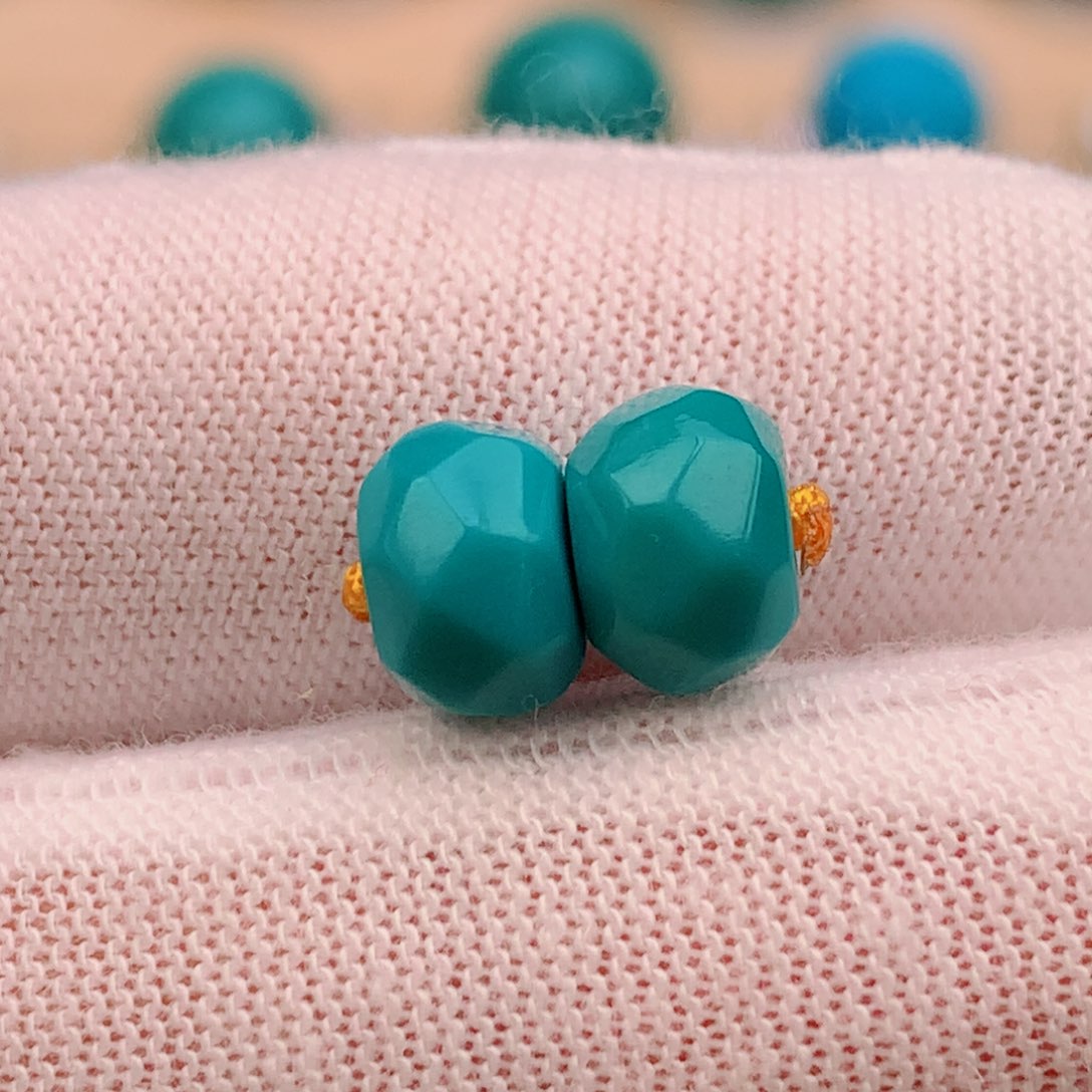 绿松石直径7.9未镶嵌