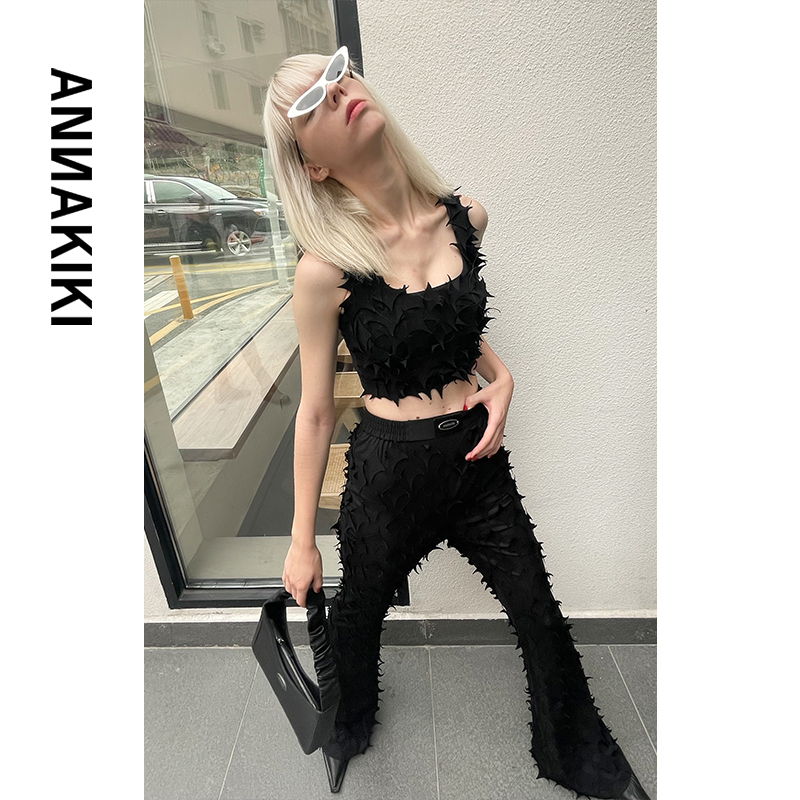 【AUNISEX专属】ANNAKIKI 3D立体星型背心 3B20511385A