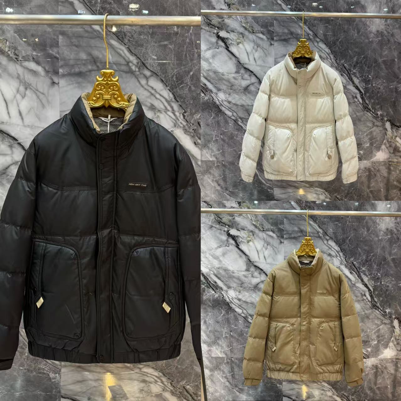 【F】冬季保暖流行防寒服外套898【无水洗唛】