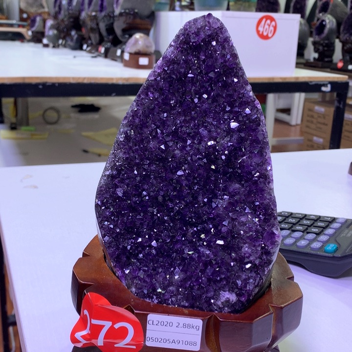 紫晶大型摆件（非配饰）未镶嵌