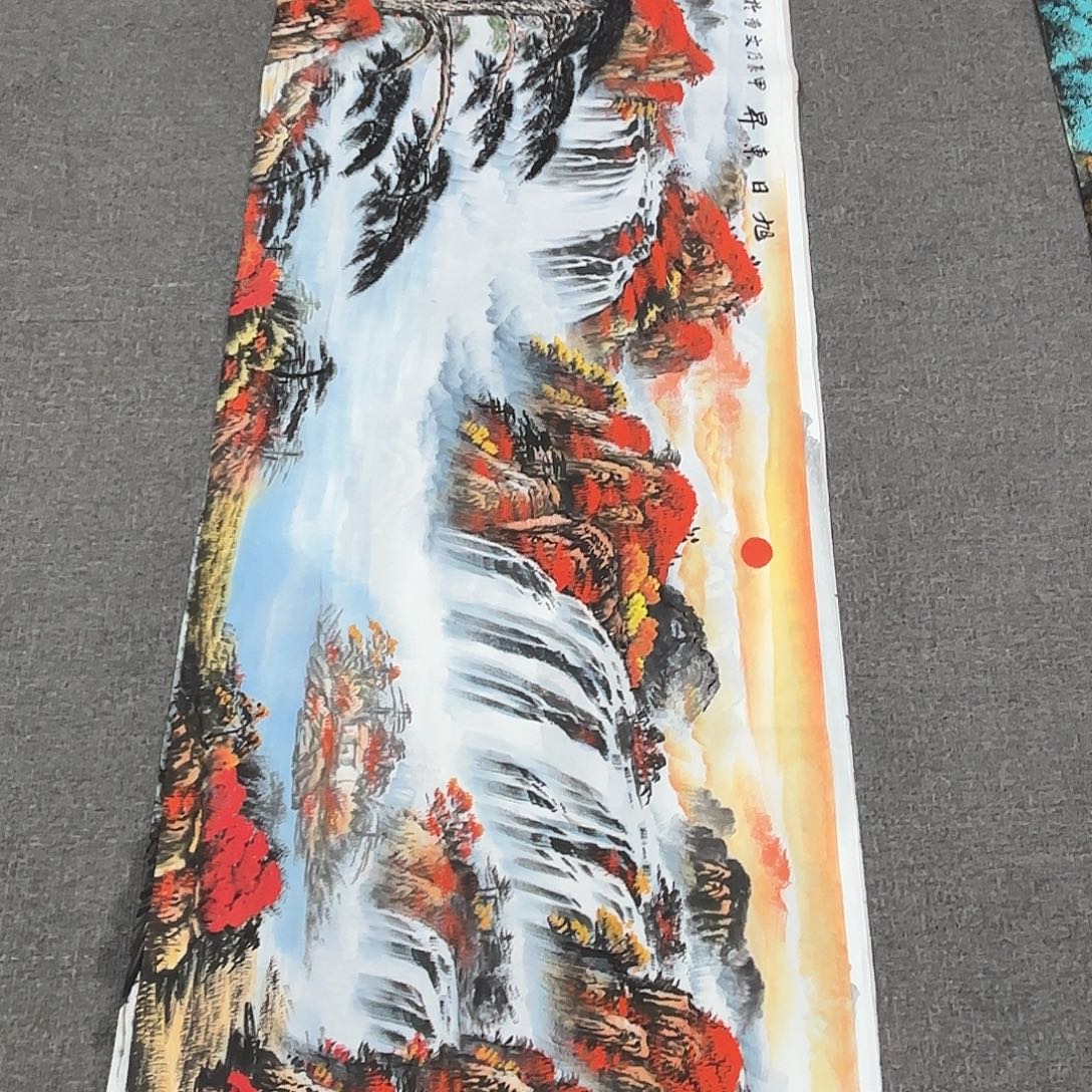 国画国画作品多次入选国内外