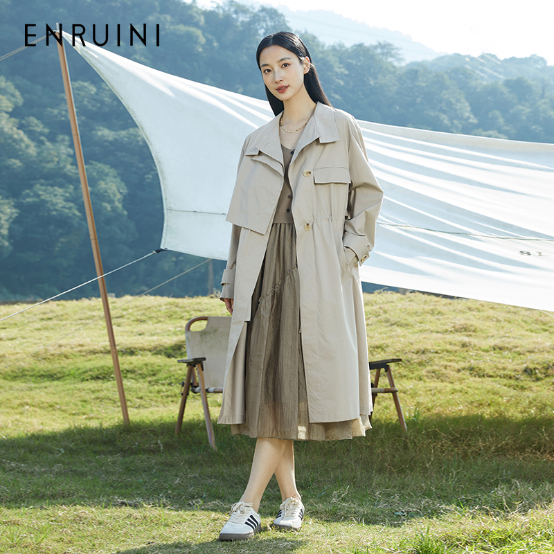 enruini恩瑞妮小个子风衣ERCF2B028