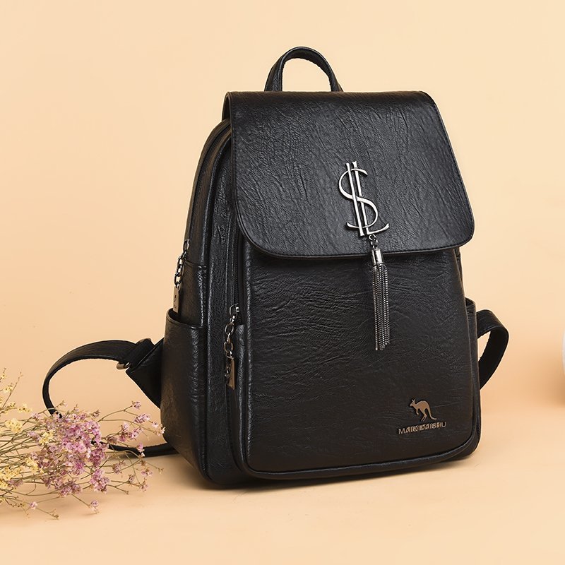 【BIGEDAISHU正品】2025新款双肩包女士时尚休闲潮流百搭双肩包Y004