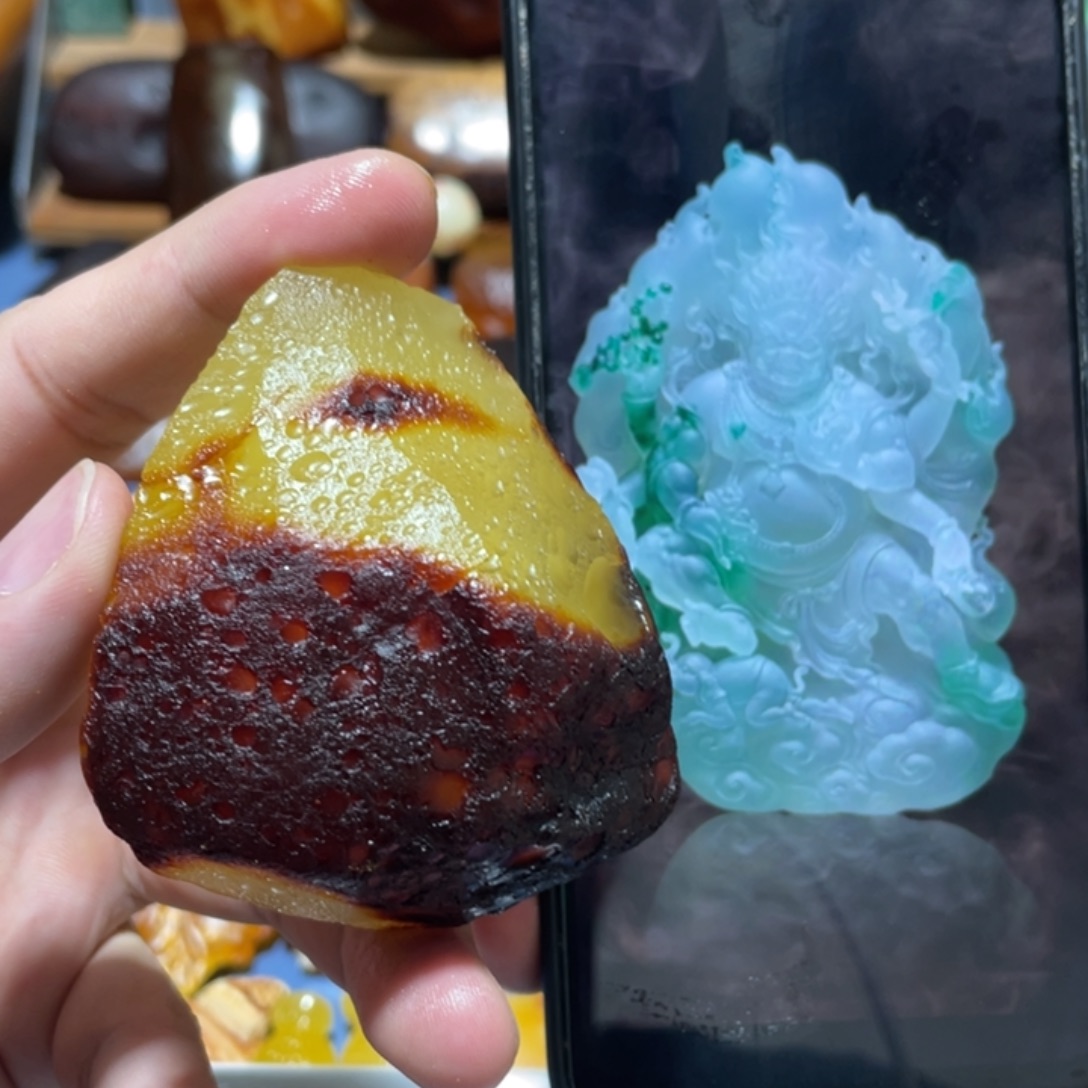 定制蜜蜡未镶嵌波罗的海琥珀蜜蜡