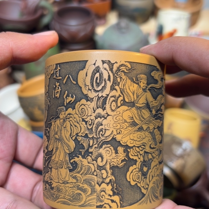 茶杯紫砂宜兴紫砂主人杯