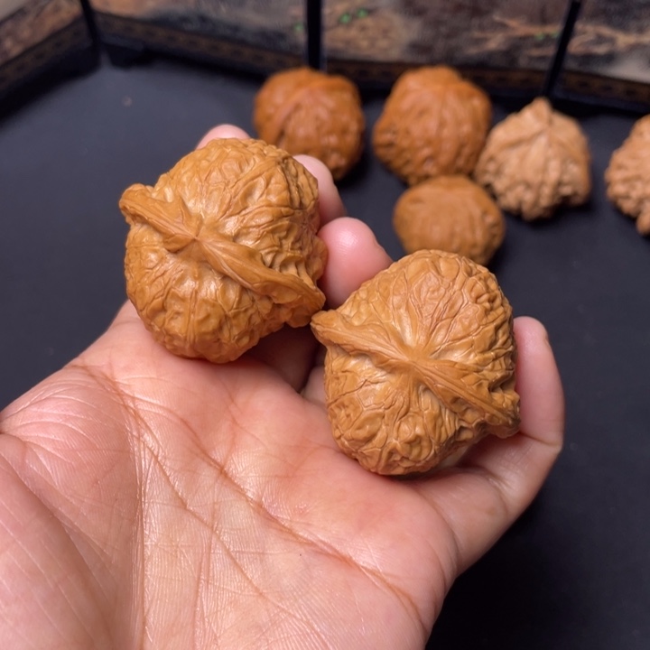 把件文玩核桃38南瓜墩