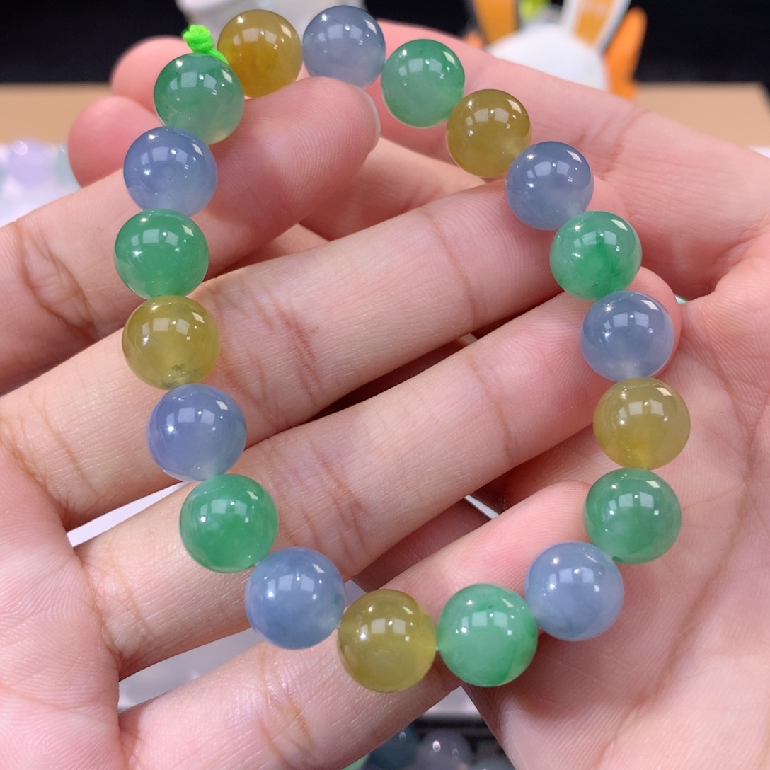 翡翠手链未镶嵌翡翠