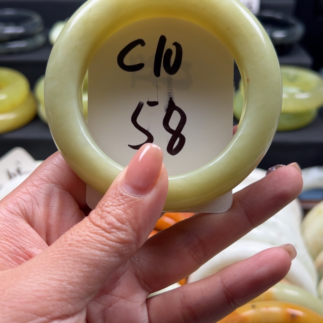 蛇纹石玉合金手镯