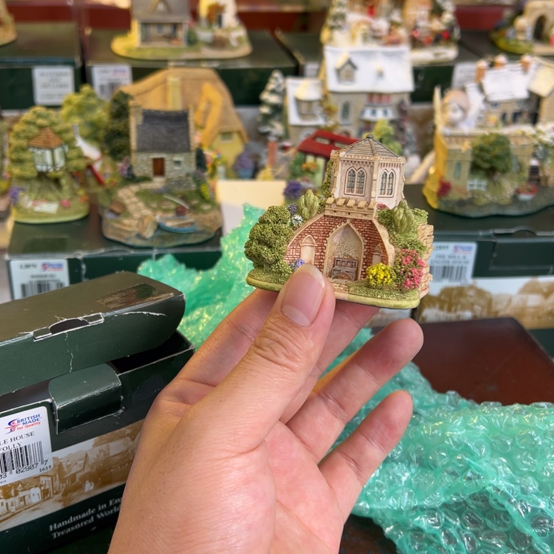 杯英国微缩建筑模型lilliput