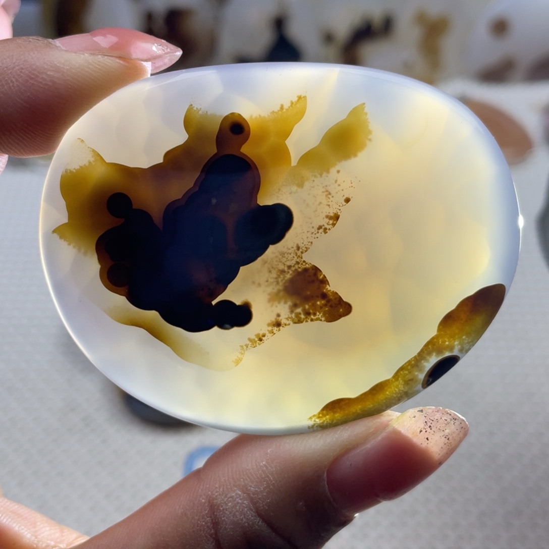 玛瑙/玉髓未镶嵌颈饰