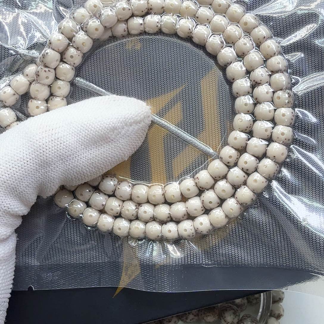 星月菩提吊坠9冰白大眼睛通体6左右108