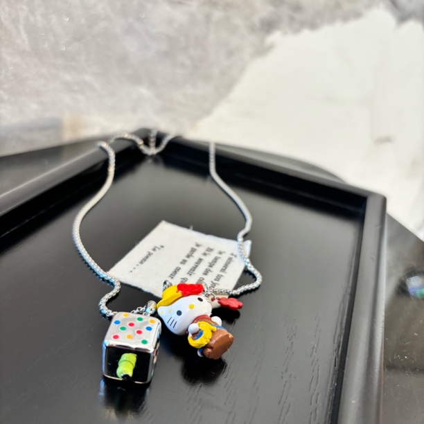 铜合金项链 黄帽kt项链XL3114