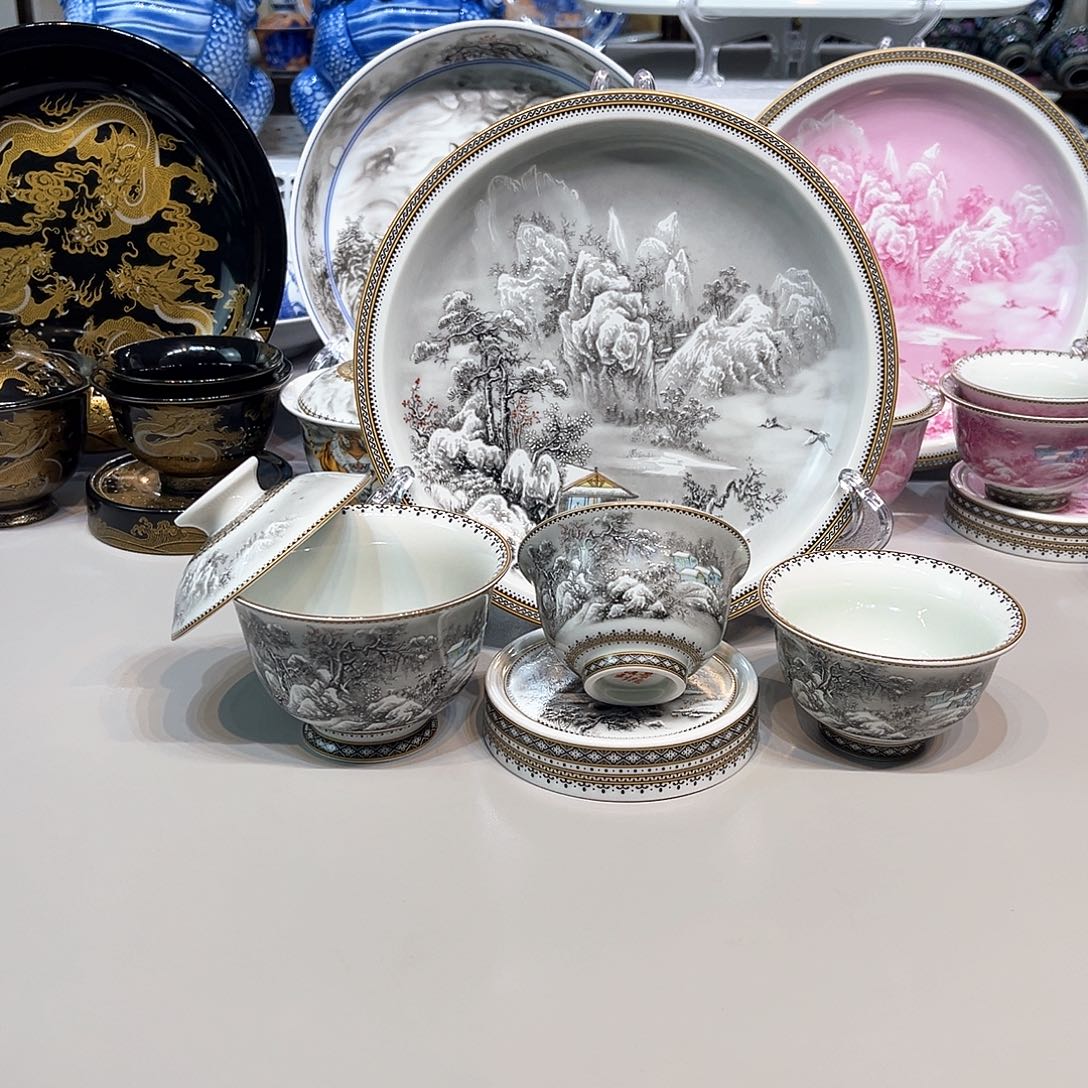 景德镇美术作品欣赏