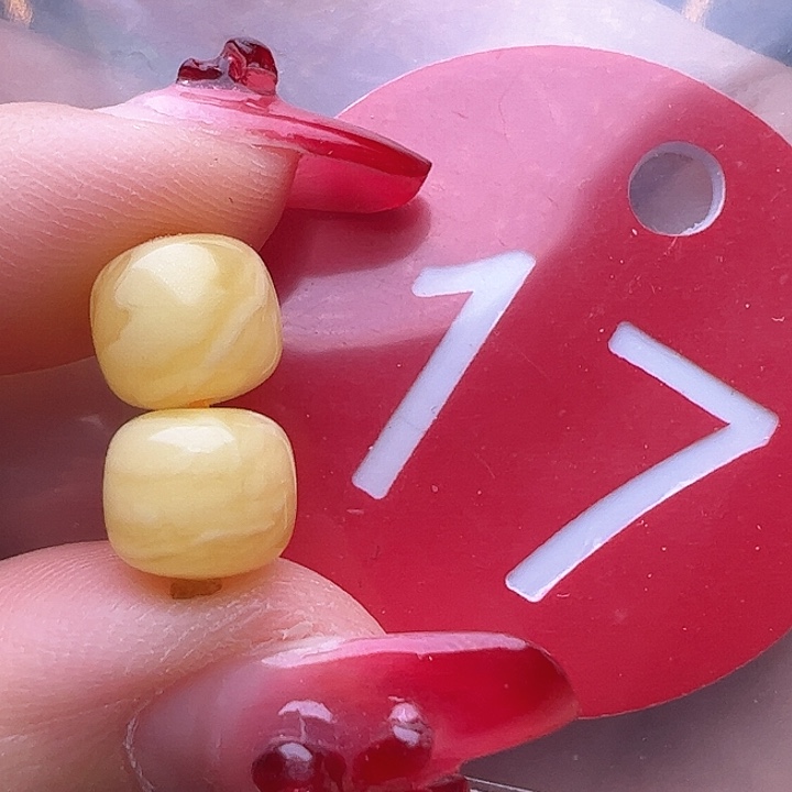 蜜蜡裸石未镶嵌W*Y8mm 老型