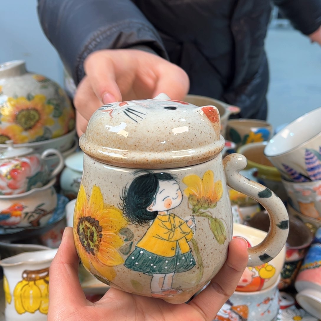 景德镇陶瓷手工杯