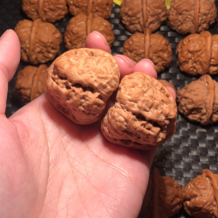 阿***子文玩核桃把件蛤蟆