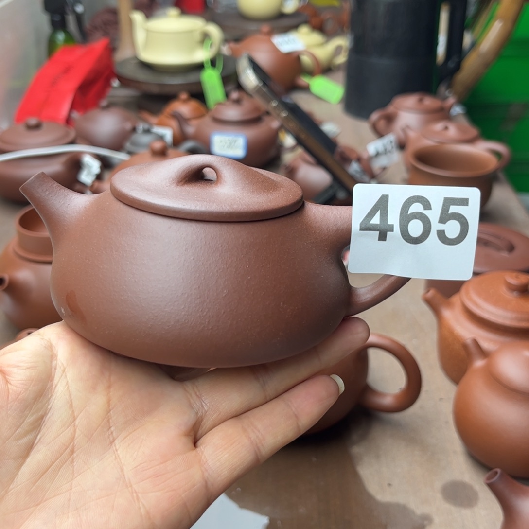 紫砂茶壶紫泥做工不太好200cc
