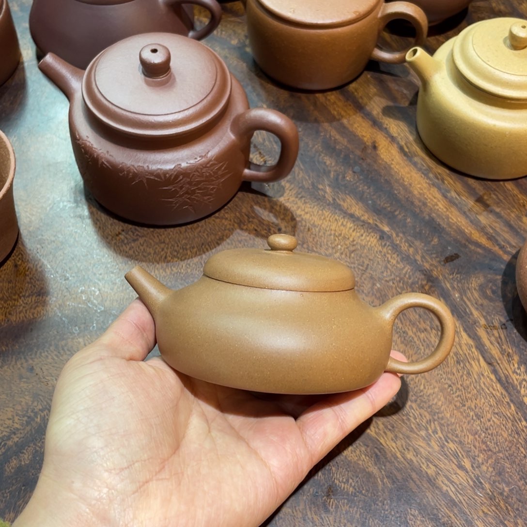 紫泥茶壶手工艺品
