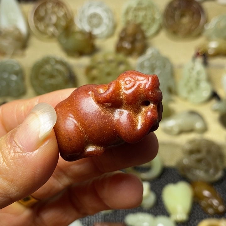 和田玉挂件未镶嵌