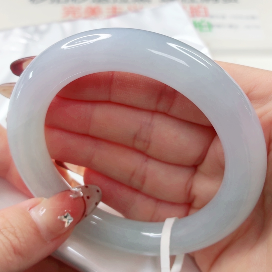 翡翠未镶嵌手镯57.6x94