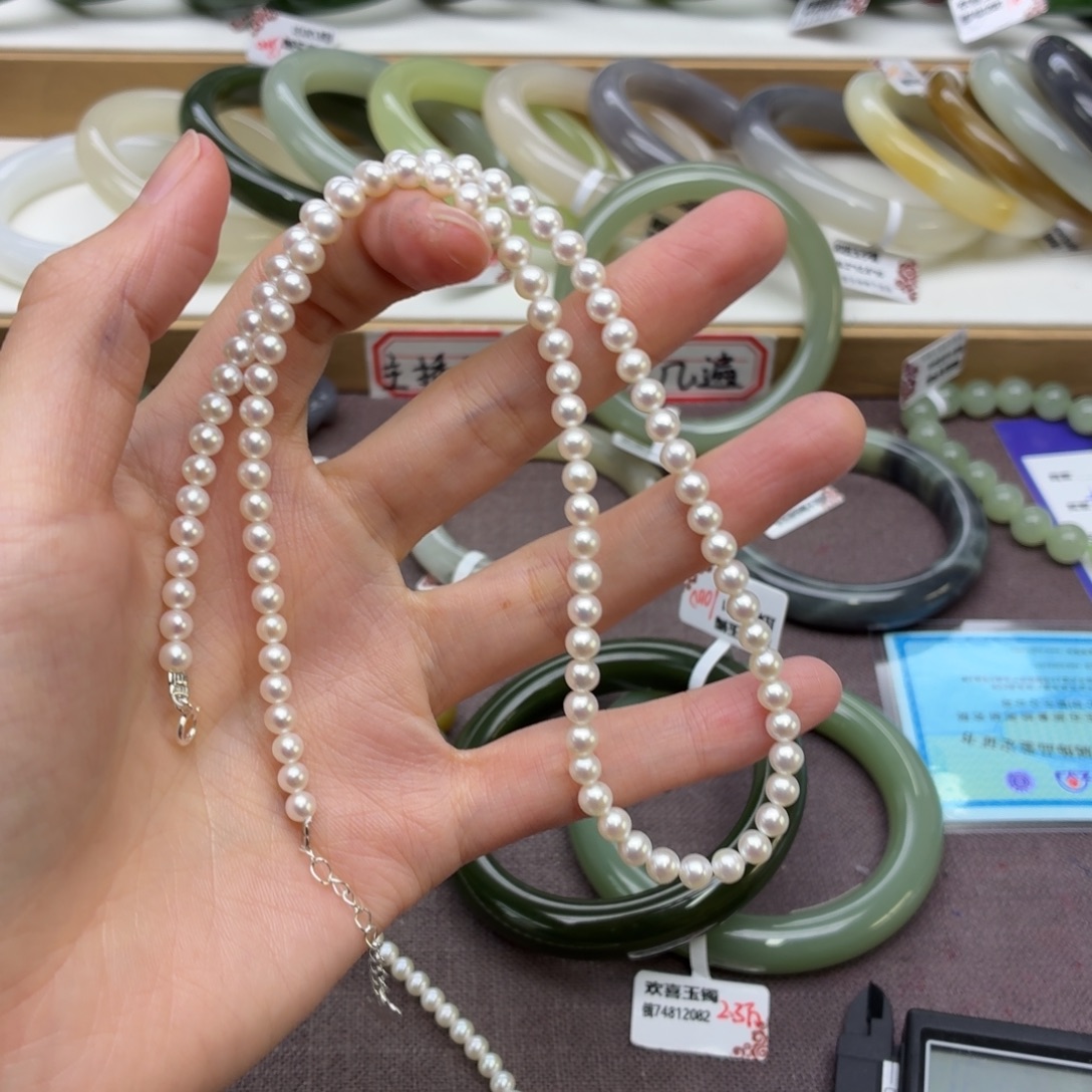 淡水珍珠未镶嵌颈饰