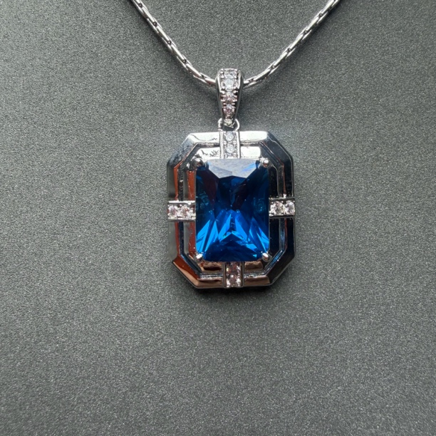 项链B508蓝色经典皓品珍选