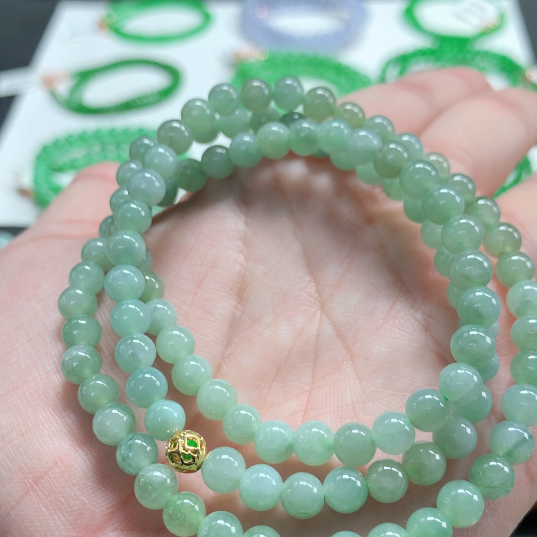 翡翠未镶嵌手链翡翠