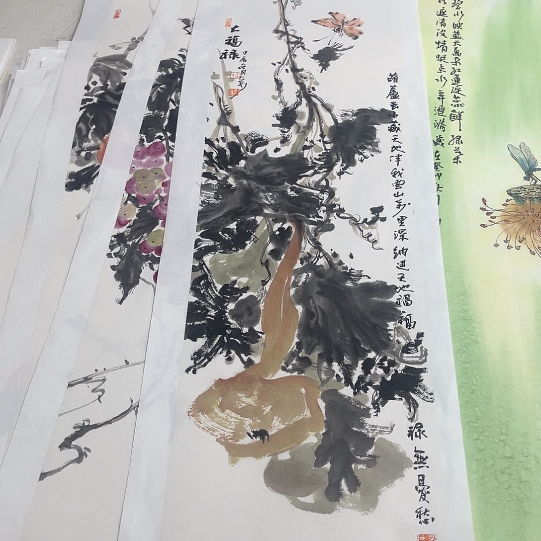 姜奇老师花鸟作品