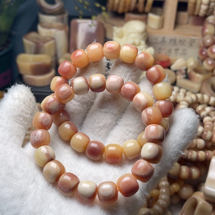 缅***鱼驼骨手串/手链12✖️11