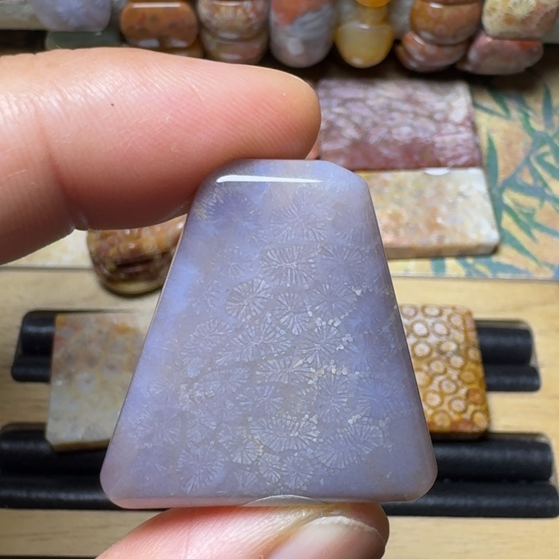硅化玉天然有机玉石保真色未镶嵌