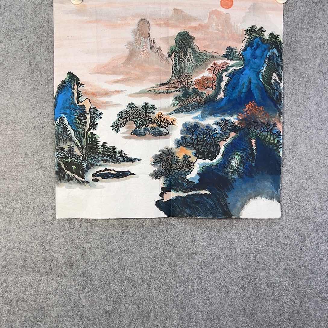 国画248 花鸟等各种鸟类栖息的