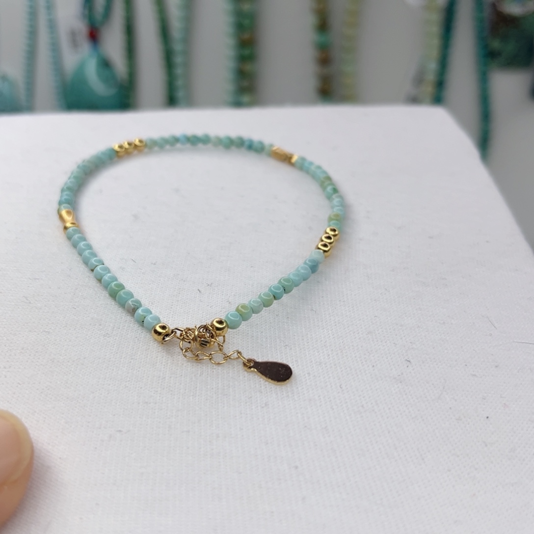 绿松石未镶嵌手链