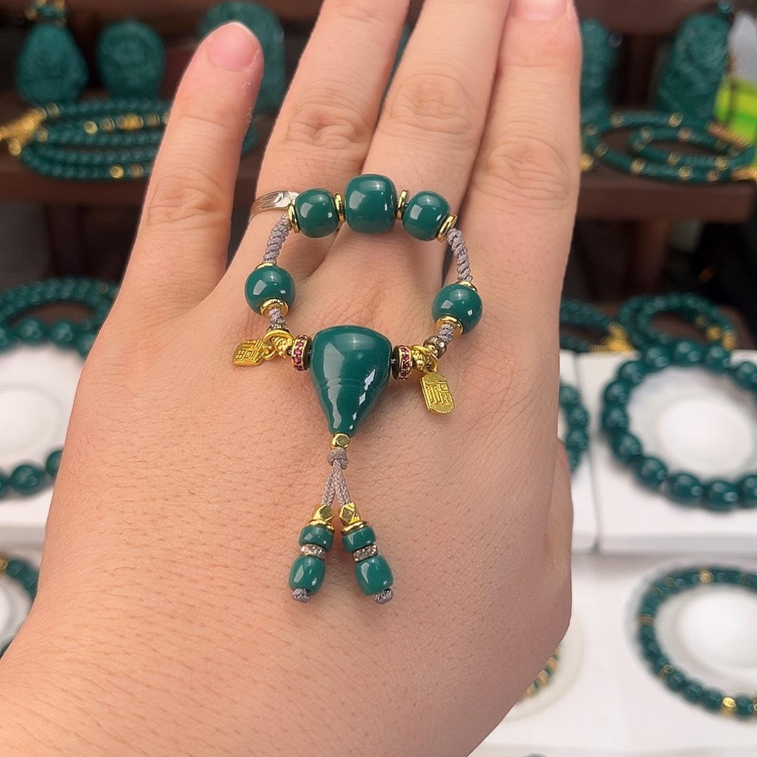 大理石磁石卡18三通加侧挂福牌加弟子珠