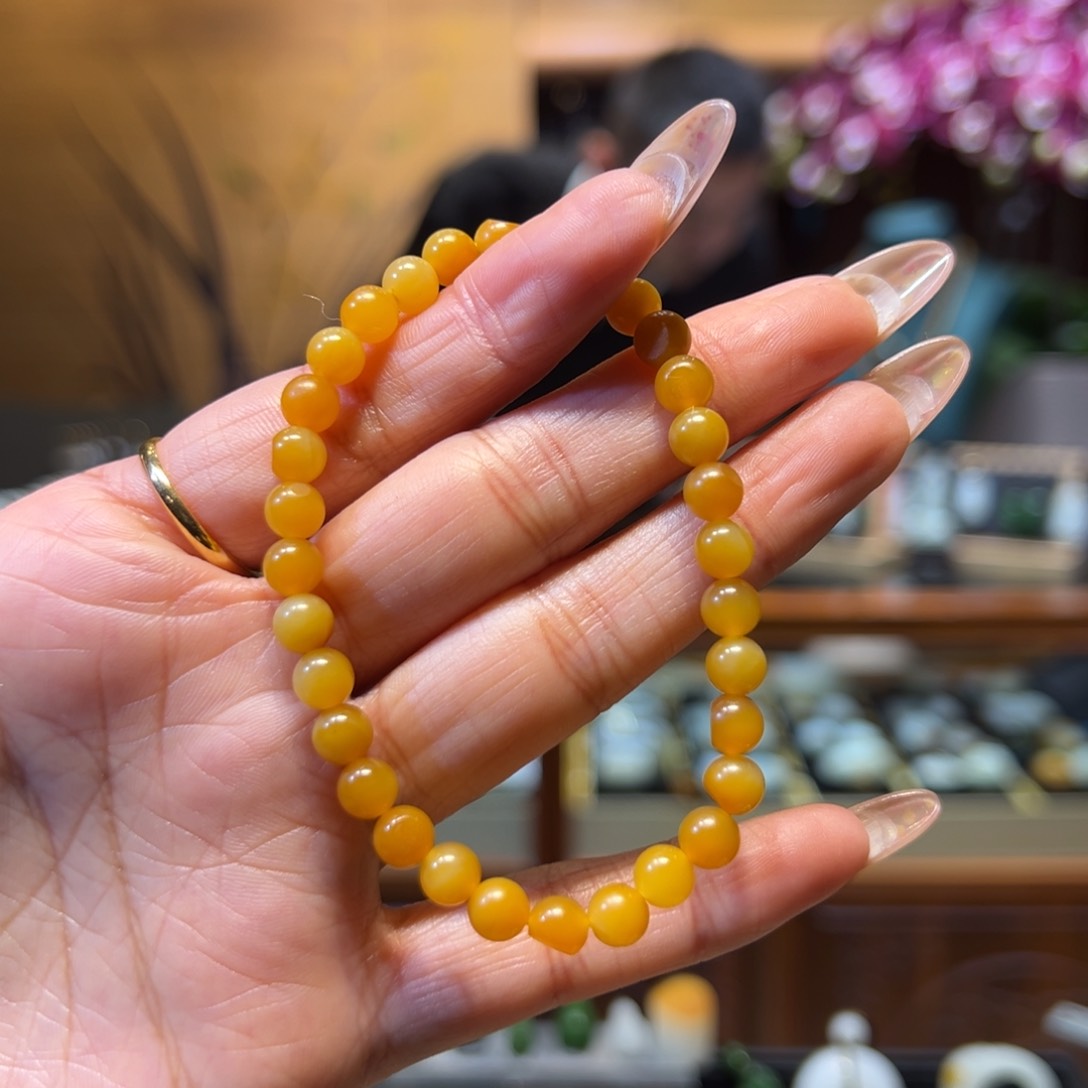 和田玉手链未镶嵌