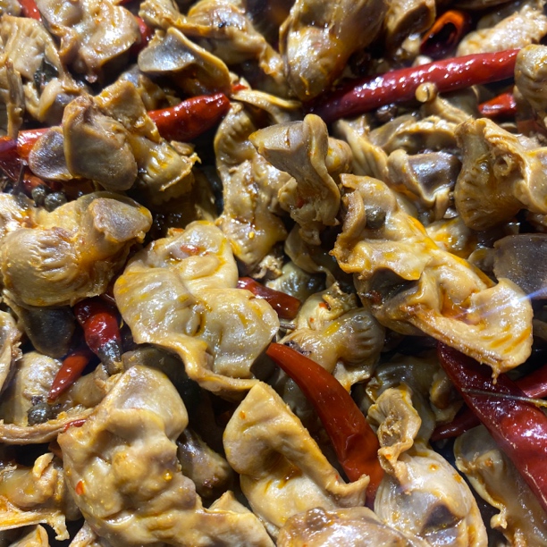 【熟食】香辣卤鸡胗1份 约170g