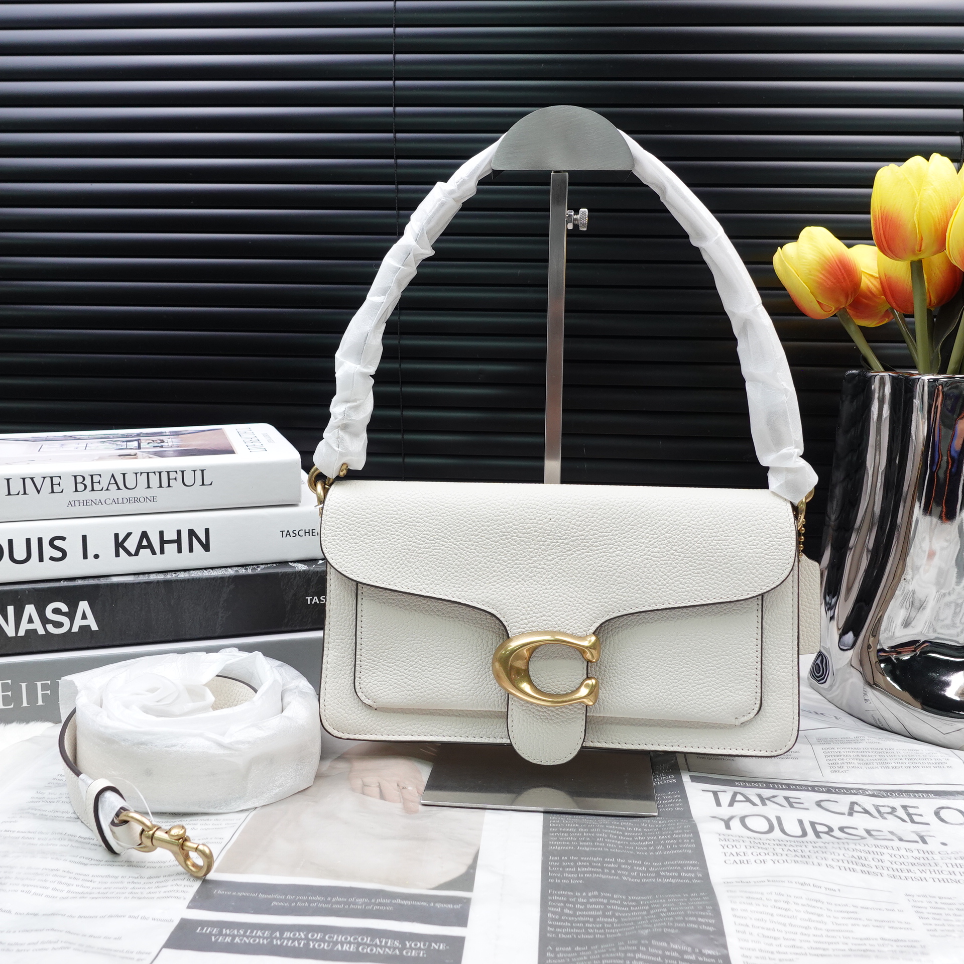 95新 COACH/蔻驰 单肩包/T10328621