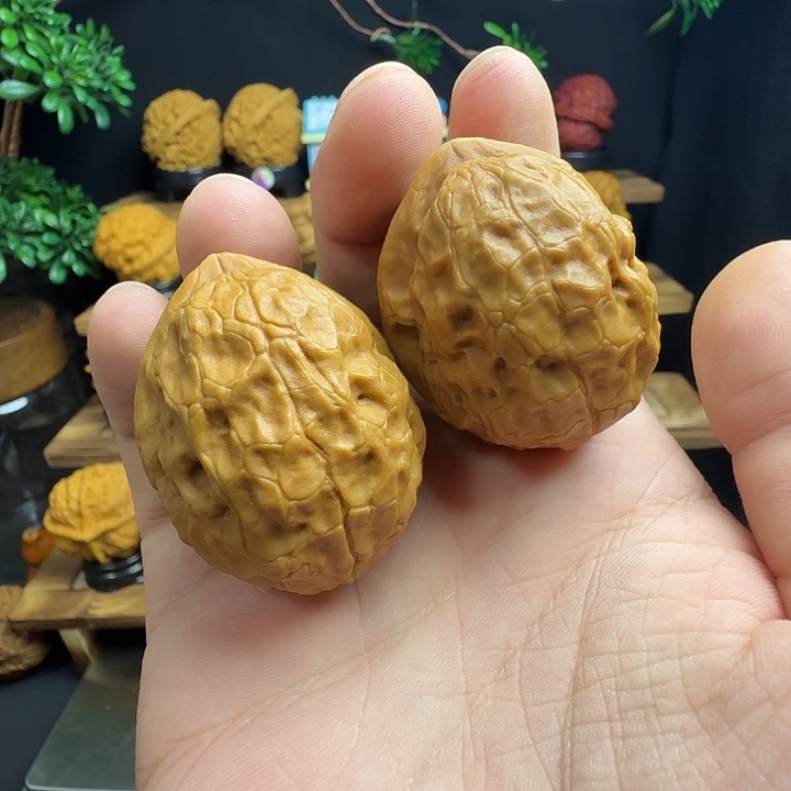 文玩核桃把件17号玄武大帝42尺