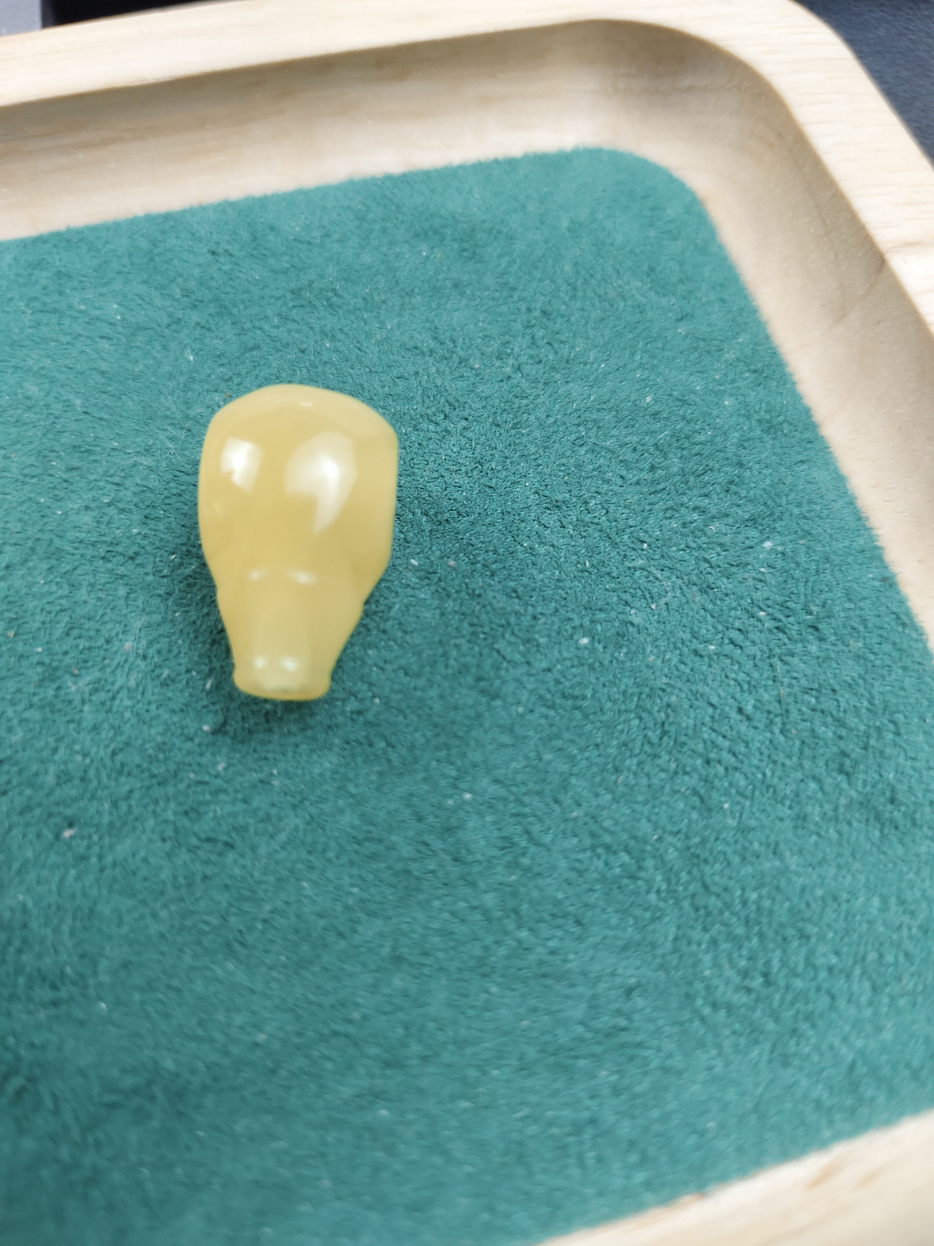 原矿蜜蜡未镶嵌三通13