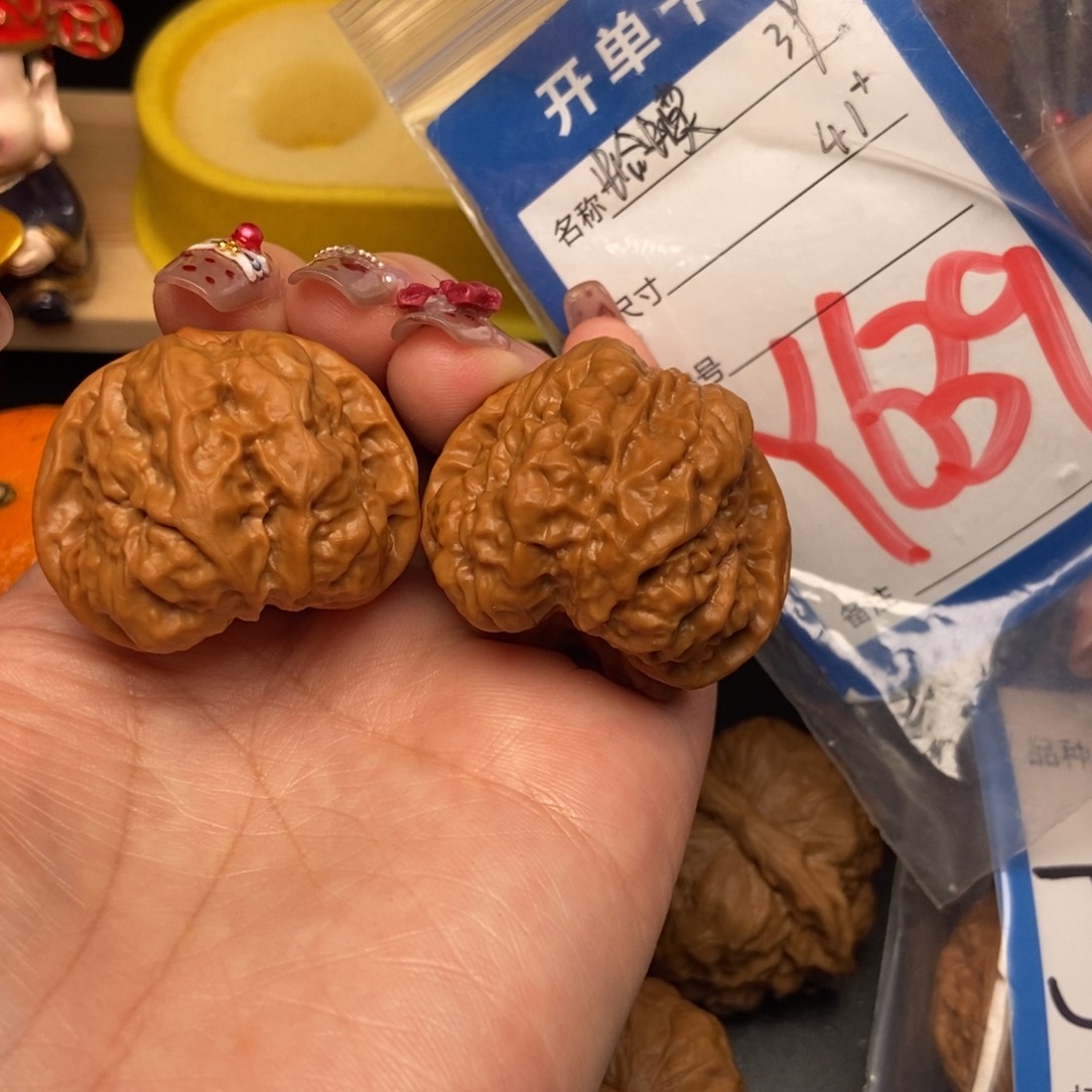 桃核吊坠核桃蛙蛙