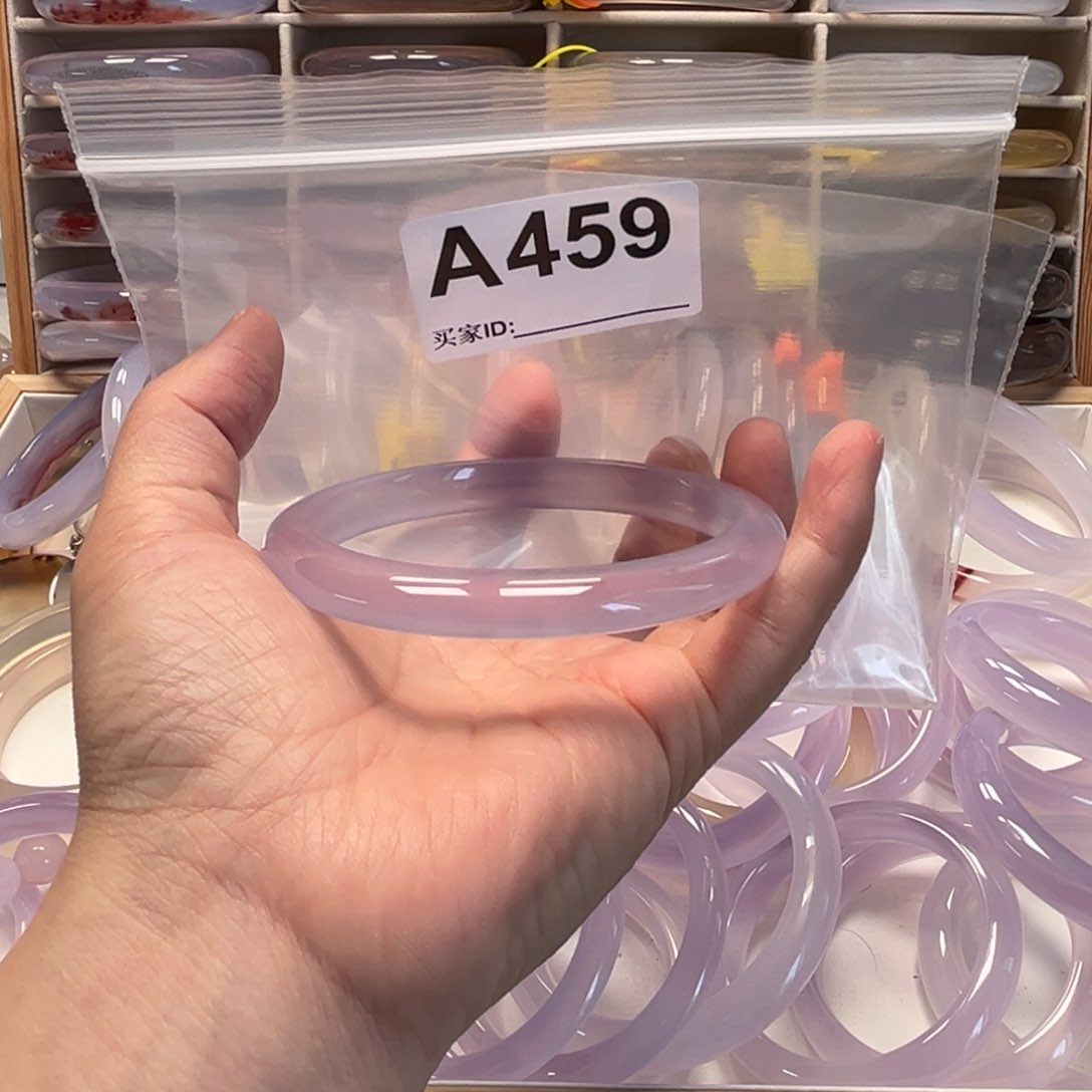 玛瑙/玉髓手镯未镶嵌青***ゆ459