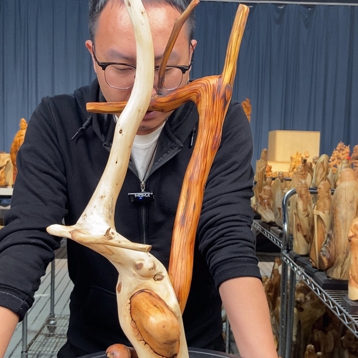 柏木（崖柏）随型摆件