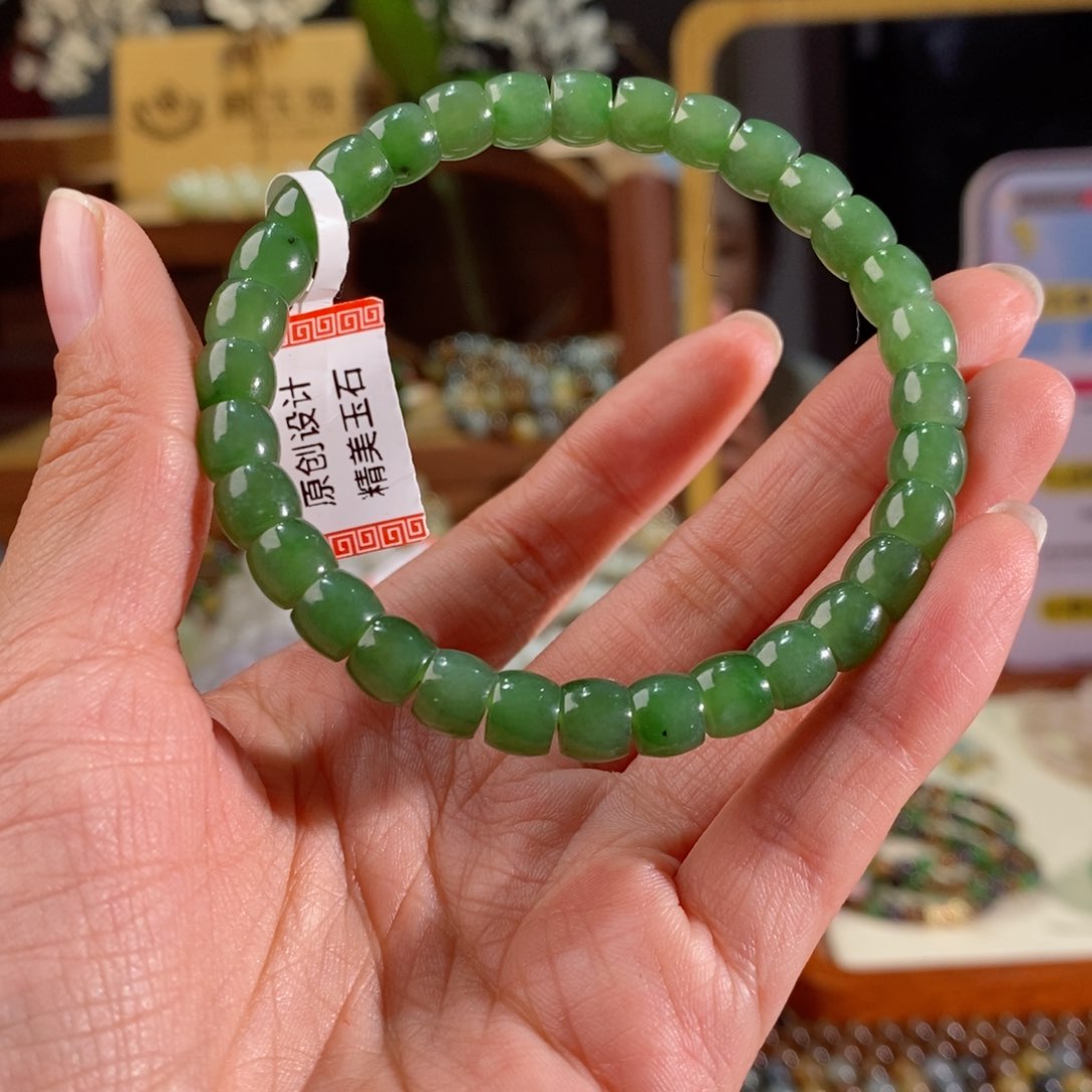 和田玉手串多样性拍一发一未镶嵌