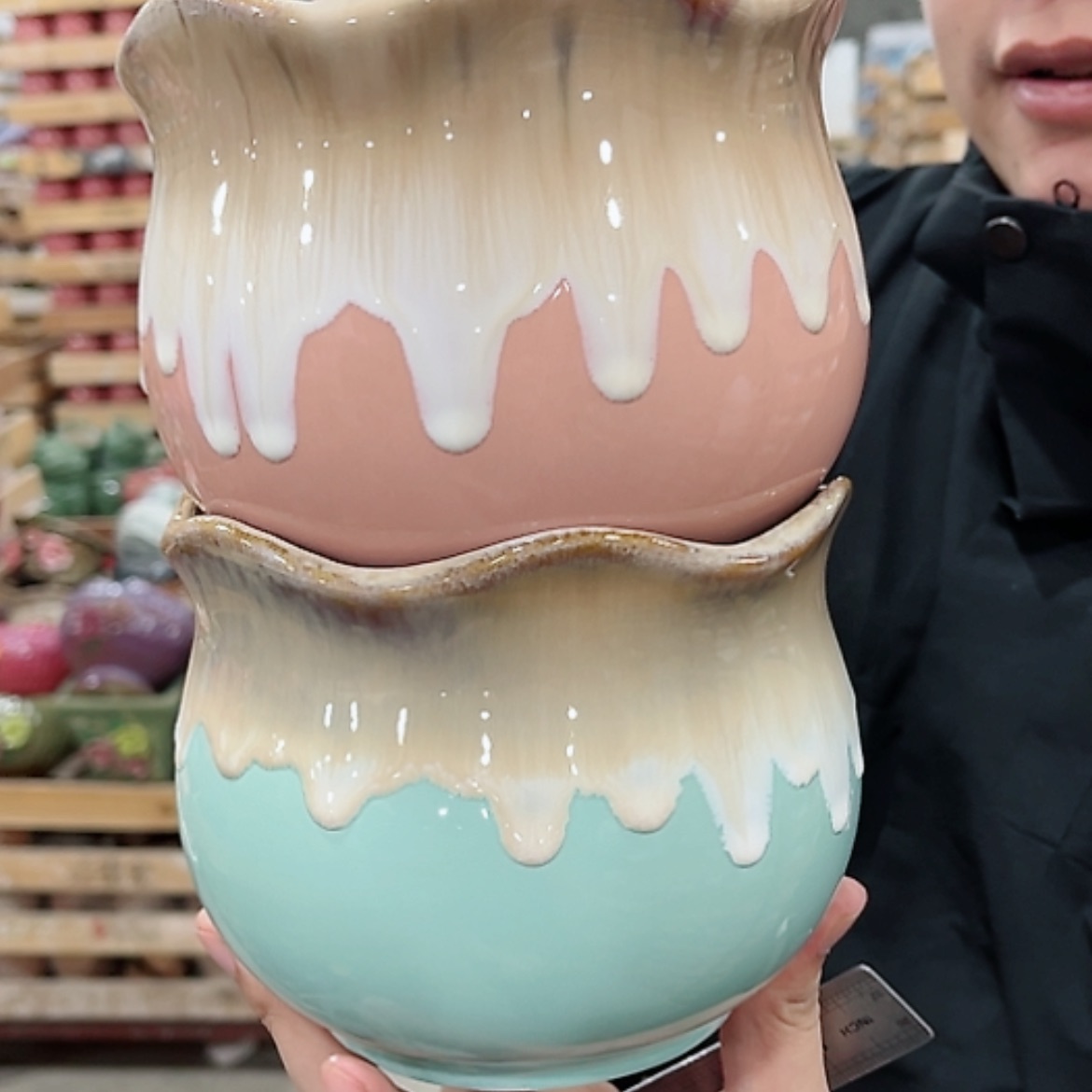 【闪购商品】陶瓷花盆